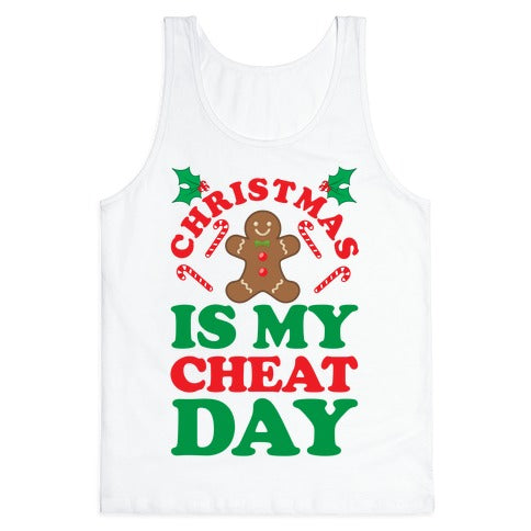 Christmas Is My Cheat Day Tank Top